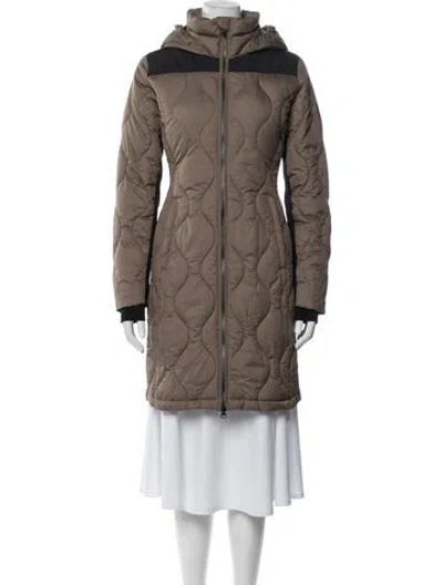 Pre-owned Alp N Rock Down Coat In Brown/neutrals