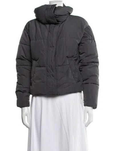 Pre-owned Alp N Rock Down Jacket In Gray