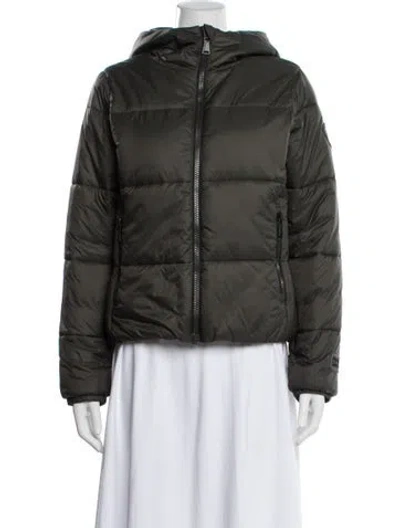 Pre-owned Alp N Rock Down Jacket In Green