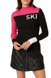 Alp N Rock Fallon Mockneck Shirt In Black/pink In Black