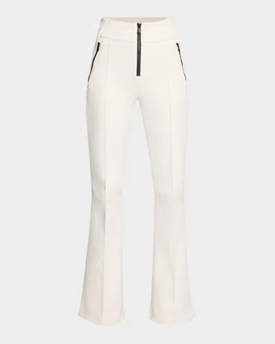 Alp N Rock Georgia Water/wind-repellant Softshell Ski Pants In Ivory