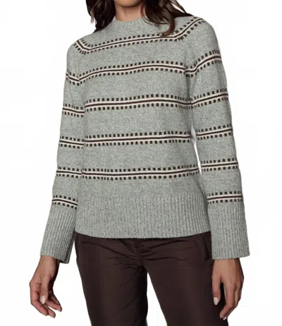 Alp N Rock Kelly Sweater In Silver Blue In Gray