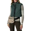 Alp N Rock La Vitesse Ii Crop Water Repellent Insulated Vest In Green