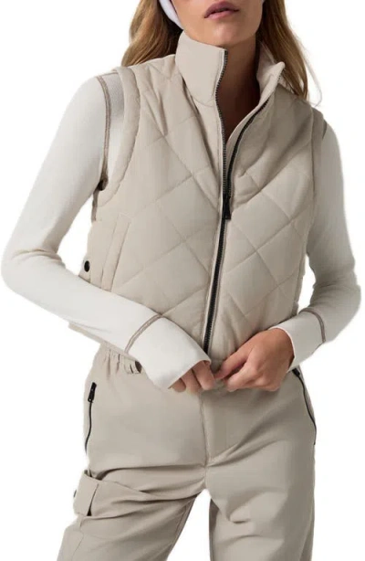 Alp N Rock Lucerne Water Repellent Quilted Vest In Pumice