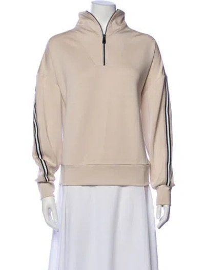 Pre-owned Alp N Rock Mock Neck Long Sleeve Sweatshirt W/ Tags In Neutral