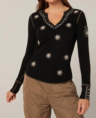Alp N Rock Natasha Henley Shirt In Black