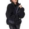 Alp N Rock Noelle Shearling Jacket In Black In Black