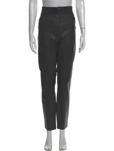 Pre-owned Alp N Rock Nylon Straight Leg Pants In Black