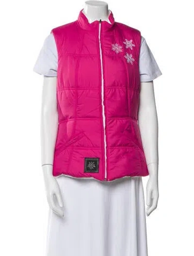 Pre-owned Alp N Rock Nylon Vest In Pink