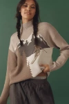 Alp N Rock Portia Mock Neck Sweater In Multicolor