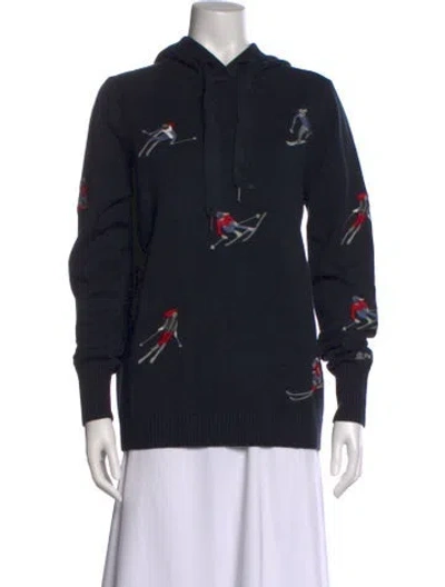 Pre-owned Alp N Rock Printed Crew Neck Sweater W/ Tags In Black