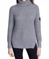 Alp N Rock Simone Sweater In Heather Speckle Black In Gray