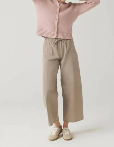 Alp N Rock Suki Parachute Cropped Pant In Fossil In Black
