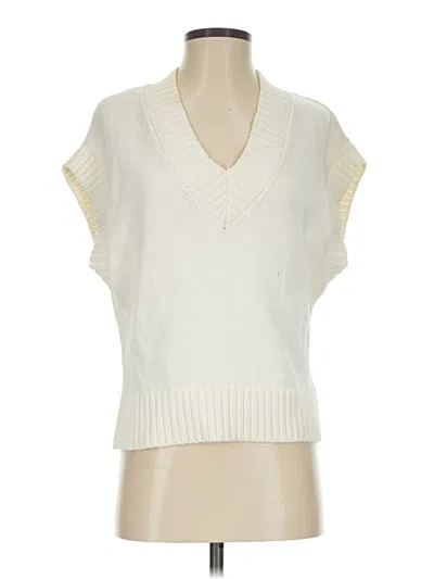 Pre-owned Alp N Rock Sweater Vest In Ivory