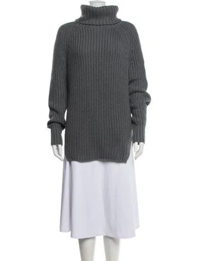 Pre-owned Alp N Rock Turtleneck Sweater In Gray