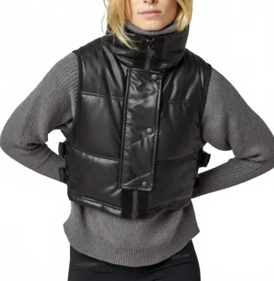 Alp N Rock Women's La Vitesse Cropped Vest In Black