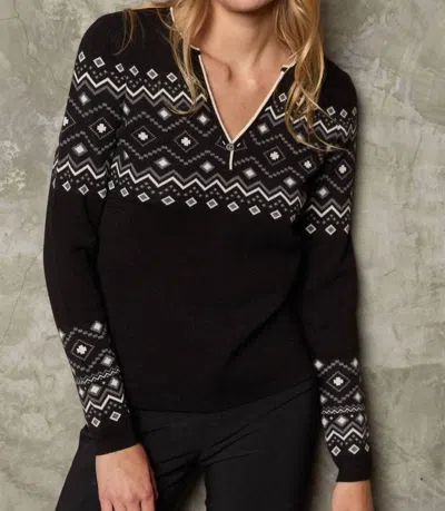 Alp N Rock Yevette Ii Knit Top In Black