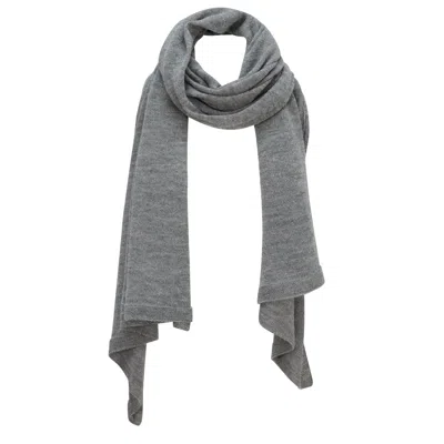 Alpaca Apparel Women's Alpaca Wrap Grey In Gray