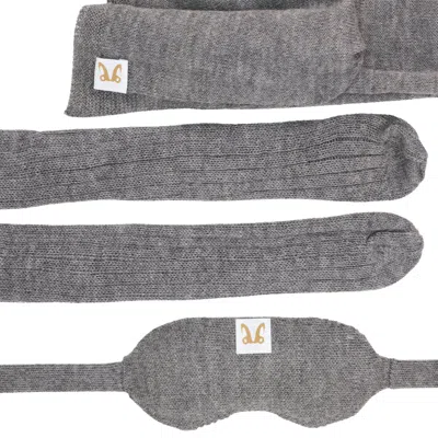 Alpaca Apparel Women's Grey  Travel Set In Gray