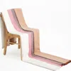 Alpaca Loca Brown / Pink / Purple Plaid, Throw Striped Wine Red Grape & Naturals - Alpaca Wool