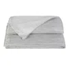 Alpaca Loca Double Plaid Light Grey / White