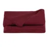 Alpaca Loca Plaid Bordeaux Red