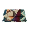 Alpaca Loca Plaid/throw Native Turquoise Alpaca Wool - Blue In Multi