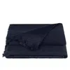 Alpaca Loca Plaid/throw Royal Blue Alpaca Wool In Blue