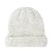 Alpaca Loca Women's Knitted Hat Grey Alpaca Wool In Gray