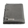 Alpaca Loca Women's Scarf, Shawl Slim Dark Grey Alpaca Wool