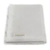 Alpaca Loca Women's Slim Scarf Light Grey