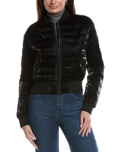 Alpenhaus Cluza Reversible Bomber Jacket In Black