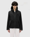 Alpenhaus Everest 3-in-1 Windbreaker With Removable Quilted Vest In Black
