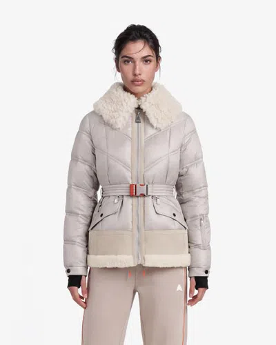 Alpenhaus Gastein Ski-inspired Jacket In Neutral