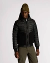 Alpenhaus Kirkjufell 2-in-1 Lightweight Mixed Media Puffer With Removable Sleeves In Moss