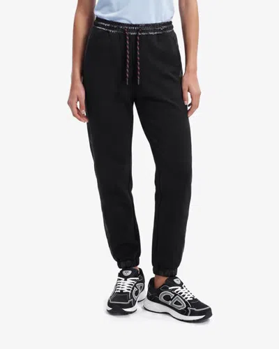 Alpenhaus Lauzet Neoprene Sweatpants With Elastic Cuff In Black