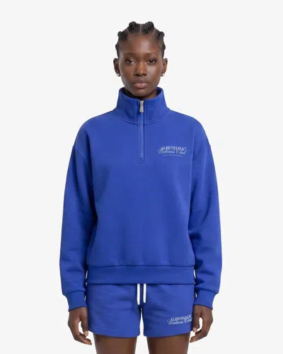 Alpenhaus Lepras Quarter Zip Sweatshirt In Animal Print