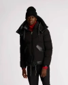 Alpenhaus Megeve Unisex 2-in-1 Relaxed Fit Puffer In Black