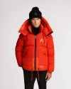 Alpenhaus Megeve Unisex 2-in-1 Relaxed Fit Puffer In Safety Orange