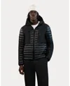 Alpenhaus Cliff Lightweight Packable Puffer In Black