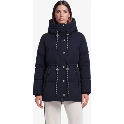 Alpenhaus Montbelle ¾ Length Puffer In Blue
