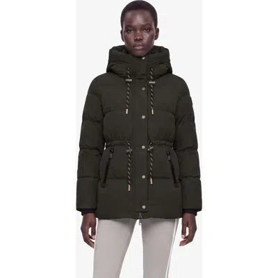 Alpenhaus Montbelle ¾ Length Puffer In Black