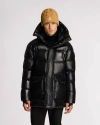 Alpenhaus Oakmount Straight Fit Quilted Puff Parka In Black
