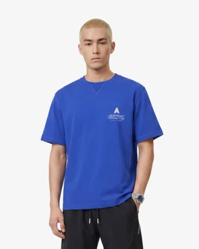 Alpenhaus Unisex Clauzel Wellness T-shirt In Azure