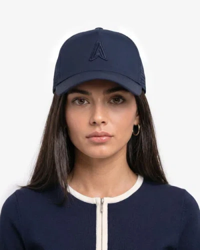Alpenhaus Unisex Ladiere Trucker Cap In Midnight