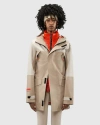 Alpenhaus Unisex  Valmorel 3-in-1 Hooded Raincoat In Stone