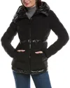 Alpenhaus Utility Lightweight Puffer Coat In Black