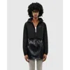 Alpenhaus Valmenier Raincoat With Retractable Hood In Black