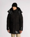 Alpenhaus Verenfeld Heavyweight Puff Parka With Removable Hood In Black