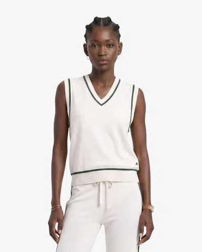 Alpenhaus Women's Knitted Avezac Sleeveless Top In White